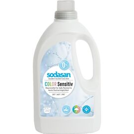 Detergent lichid bio pentru rufe colorate senzitiv 1.5L Sodasan - - Roveli