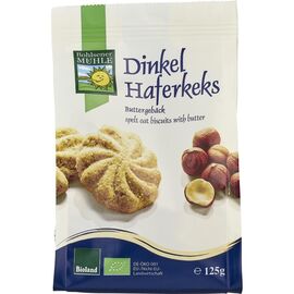 Fursecuri bio cu unt din ovaz si spelta  125g Bohlsener Muehle - - Roveli