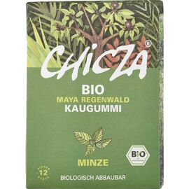 Guma de mestecat bio cu menta 30g Chicza - - Roveli