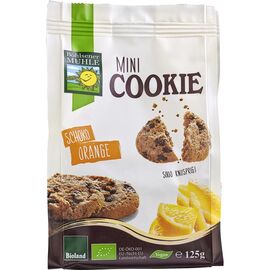 Minibiscuiti cu ciocolata si portocale bio 125g Bohlsener Muehle - - Roveli