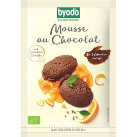 Mix pentru mousse de ciocolata FARA GLUTEN 36g Byodo - - Roveli