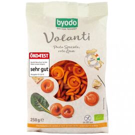 Paste Volanti din linte rosie FARA GLUTEN 250g Byodo - - Roveli