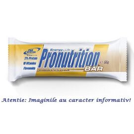 Baton Proteic cu Aroma de Ciocolata Pronutrition Bar 55 g Pro Nutrition - - Roveli