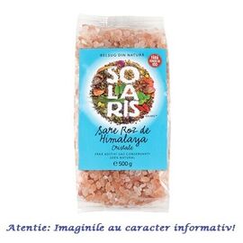 Sare Roz de Himalaya Cristale 500 g Solaris - - Roveli