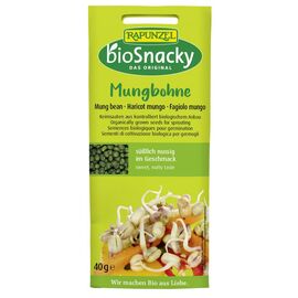 Seminte de fasole mung pentru germinat  40g BioSnacky Rapunzel - - Roveli