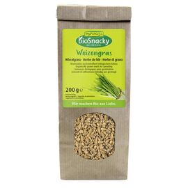 Seminte de iarba de grau bio pentru germinat  200g BioSnacky Rapunzel - - Roveli