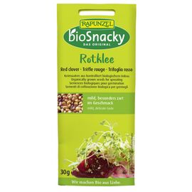 Seminte de trifoi rosu pentru germinat 30g BioSnacky Rapunzel - - Roveli