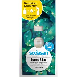 Solutie concentrata pentru curatat cada si dusul rezerva reumplere 100ml Sodasan - - Roveli