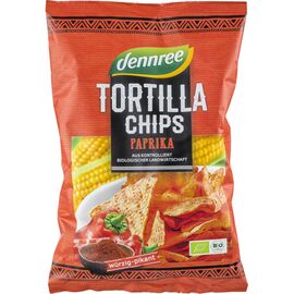Tortilla chips cu ardei eco 125g Dennree - - Roveli