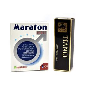 PACHET Maraton forte 20 capsule + Tianli Spray 10 ml - - Roveli