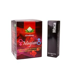 PACHET Magiun afrodisiac 240 g + MACA Men Delay Spray 10 ml - - Roveli