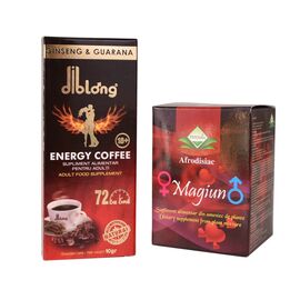 PACHET Magiun afrodisiac 240 g + Cafea solubila afrodisiaca 10gr - - Roveli