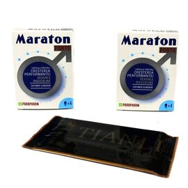 PACHET Maraton Forte 8 cps + Tianli servetele Umede 10 buc - - Roveli