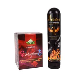 PACHET Magiun afrodisiac 240 g + Gel lubrifiant pe baza de apa 125 ml - - Roveli