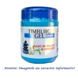 Gel Albastru pentru Dureri de Muschi si Articulatii 500 g Timburg Transrom - - Roveli