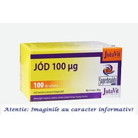 Iod 100 µg 100 tablete JutaVit - - Roveli