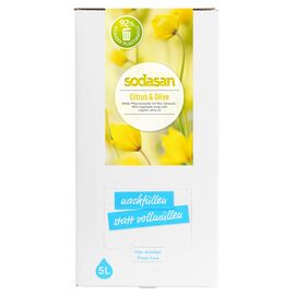 Sapun lichid cu lamaie si masline bio 5l Sodasan - - Roveli