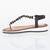 Sandale de dama comode cu perle si strasuri FM846-BLACK, Culoare (12): Negru, Marime (12): 40 - 5- Roveli