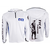 Bluza cu gluga Tica UV Protect White, Varianta (50): Bluza cu gluga Tica UV Protect White S - - Roveli