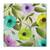 Tablou Canvas - Lumina in gradina III, Flori, Albastru, Galben, Verde, Marime: 60 x 60 cm - - Roveli