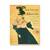 Tablou Canvas - La Revue Blanche, Text, Mesaj, Retro, Marime: 60 x 80 cm - - Roveli