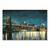 Tablou Canvas - Lumina de oras I, punte, pod, New York, Marime: 80 x 120 cm - - Roveli