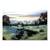 Tablou Canvas - Iarna, Casa, Lac, Marime: 80 x 120 cm - - Roveli