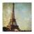 Tablou Canvas - Turnul Eiffel I, Paris, Retro, Franta, Marime: 60 x 60 cm - - Roveli