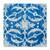 Tablou Canvas - Panza regala I, Albastru, Marime: 60 x 60 cm - - Roveli