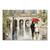 Tablou Canvas - Rendezvous, Plimbare, Ploaie, Strada, Marime: 75 x 100 cm - - Roveli