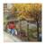Tablou Canvas - Strada soarelui II, Umbrela, Copaci, Marime: 60 x 60 cm - - Roveli