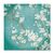 Tablou Canvas - Flori de cirese II, plante, Creanga, Retro, Marime: 60 x 60 cm - - Roveli