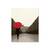 Tablou Canvas - Plimbare in Paris I, Umbrela, Strada, Franta, Marime: 60 x 75 cm - - Roveli