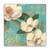 Tablou Canvas - Floral, Nufar, Vintage, Marime: 60 x 60 cm - - Roveli
