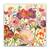 Tablou Canvas - Floral, Multicolor, Marime: 60 x 60 cm - - Roveli