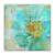 Tablou Canvas - Vintage, Floral, Bujori, Albastru, Marime: 60 x 60 cm - - Roveli