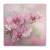 Tablou Canvas - Vintage, Orhidee, Floral, Roz, Marime: 60 x 60 cm - - Roveli