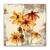 Tablou Canvas - Vintage, Floral, Galben, Marime: 60 x 60 cm - - Roveli