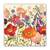 Tablou Canvas - Vintage, Floral, Multicolor, Marime: 60 x 60 cm - - Roveli
