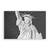 Tablou Canvas - New York, Statuia Libertatii, Monochrom, Marime: 80 x 120 cm - - Roveli