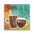 Tablou Canvas - Paris, France, Ceasca, Cafea, Marime: 60 x 60 cm - - Roveli