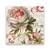 Tablou Canvas - Floral, Bujori, Alb, Rosu, Marime: 60 x 60 cm - - Roveli