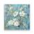 Tablou Canvas - Floral, Alb, Primavara, Marime: 60 x 60 cm - - Roveli