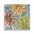 Tablou Canvas - Bujori, Floral, Auriu, Marime: 60 x 60 cm - - Roveli
