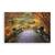 Tablou Canvas - Natura, Peisaj, Pod, Padure, Frunze, Toamna, Marime: 80 x 120 cm - - Roveli