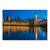 Tablou Canvas - Cladirea Parlamentului noaptea, Londra, Albastru, Galben, Big Ben, Marime: 80 x 120 cm - - Roveli