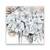 Tablou Canvas - Floral, Flori, Bujori, Buchet, Alb, Marime: 60 x 60 cm - - Roveli