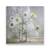 Tablou Canvas - Floral, Flori, Musetel, Vaza, Alb, Marime: 60 x 60 cm - - Roveli