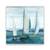 Tablou Canvas - Nautic, Vapor, Mare, Valuri, Albastru, Marime: 60 x 60 cm - - Roveli
