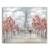 Tablou Canvas - Oras, Paris, Cuplu, Iubire, Toamna, Marime: 60 x 75 cm - - Roveli
